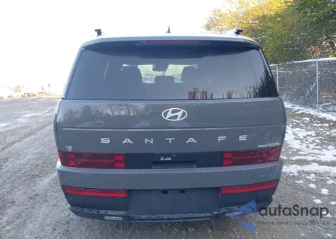 2025 Hyundai Santa Fe Hybrid Sel из США, поврежденный, VIN 5NMP2DG17SH057572